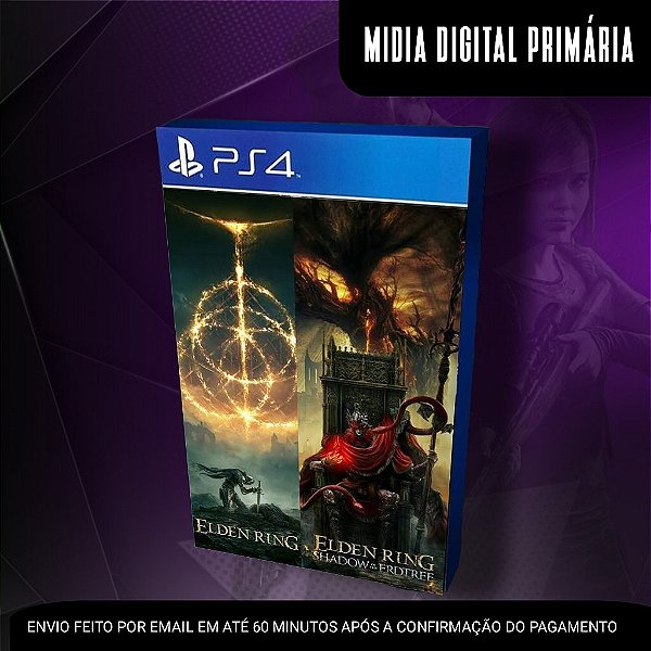 ELDEN RING + Shadow of the Erdtree Edition Ps4 Mídia Digital (Primária)