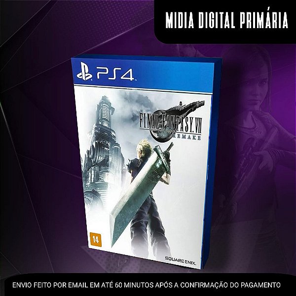 FINAL FANTASY VII REMAKE Ps4 Mídia Digital (Primária)