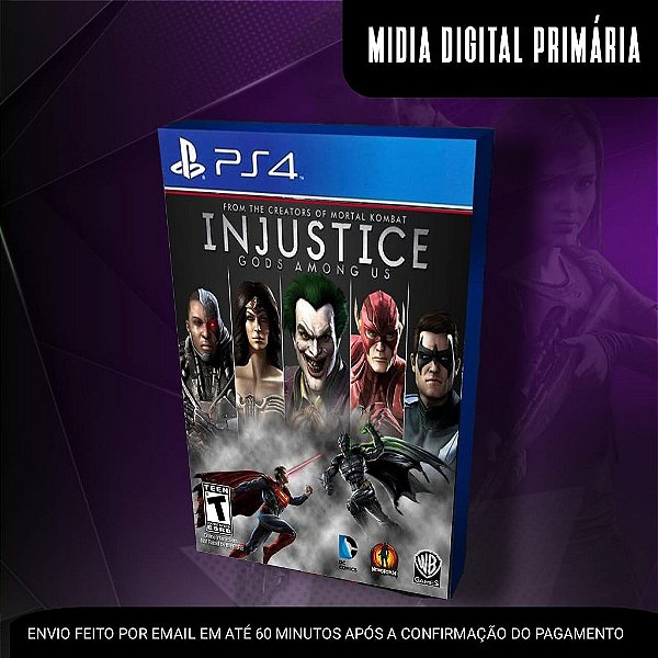 Injustice Gods Among Us Ps4 Mídia Digital (Primária)