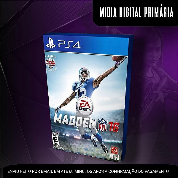 Madden NFL 16 Ps4 Mídia Digital (Primária)