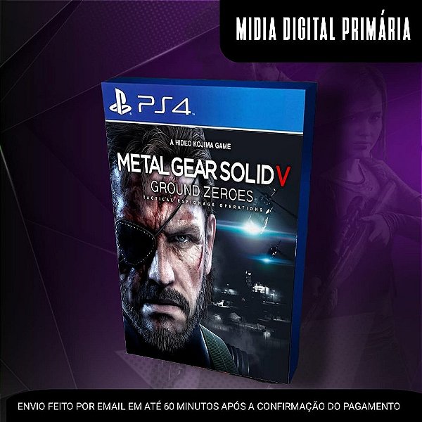 Metal Gear Solid V Ground Zeroes Ps4 Mídia Digital (Primária)