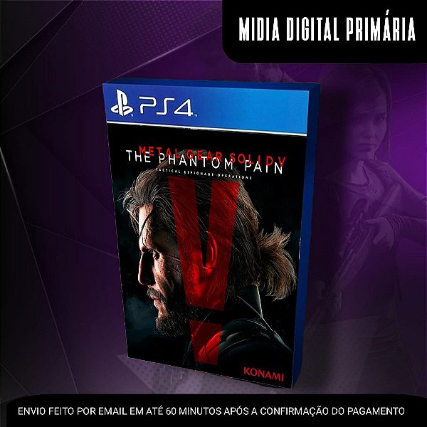 Metal Gear Solid V The Phantom Pain Ps4 Mídia Digital (Primária)