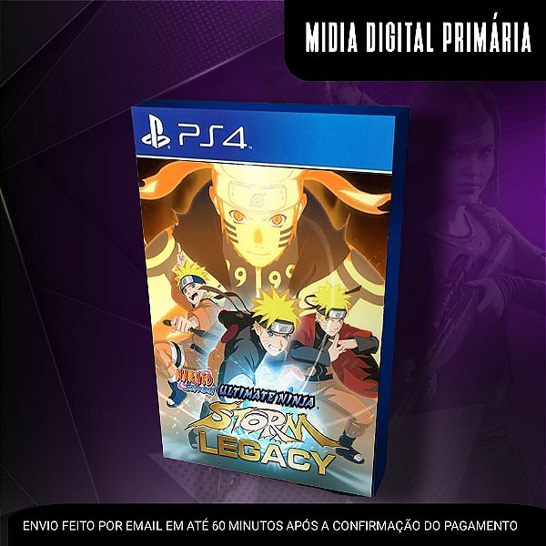 Naruto Shippuden Ultimate Ninja Storm Legacy Ps4 Mídia Digital (Primária)