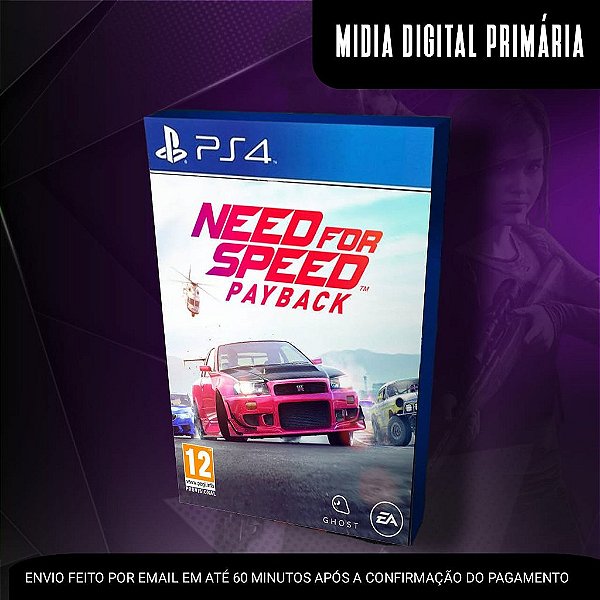 Need For Speed Payback Ps4 Mídia Digital (Primária)