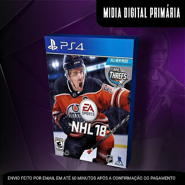 NHL 18 Ps4 Mídia Digital (Primária)