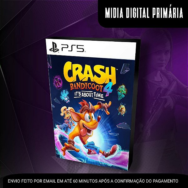 Crash Bandicoot 4: It's About Time Ps5 Mídia Digital (Primária)