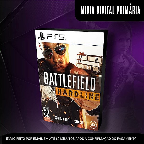 Battlefield Hardline Ps5 Mídia Digital (Primária) (Retrocompatível)