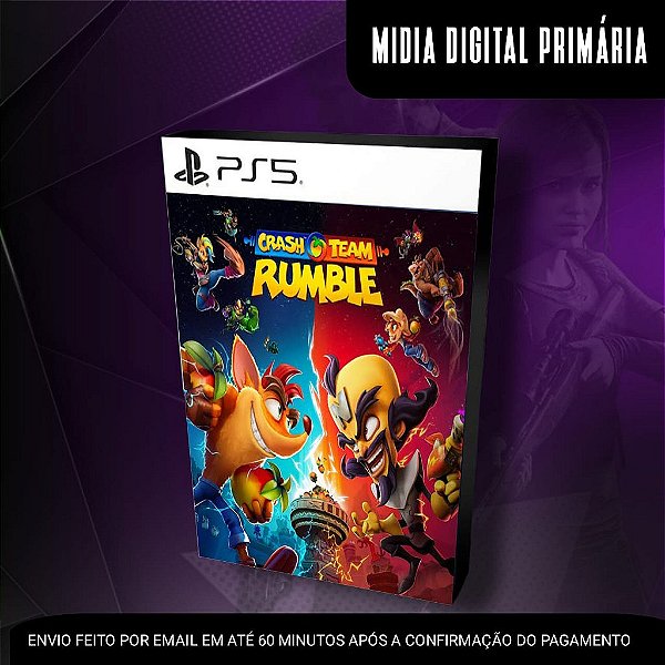 Crash Team Rumble Ps5 Mídia Digital (Primária) (Retrocompatível)