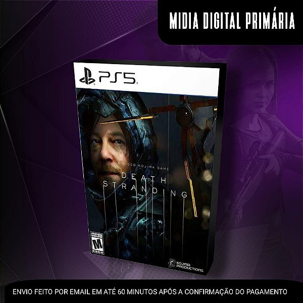 Death Stranding Ps5 Mídia Digital (Primária) (Retrocompatível)