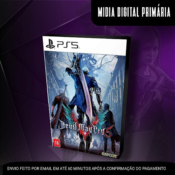 Devil May Cry 5 Ps5 Mídia Digital (Primária) (Retrocompatível)