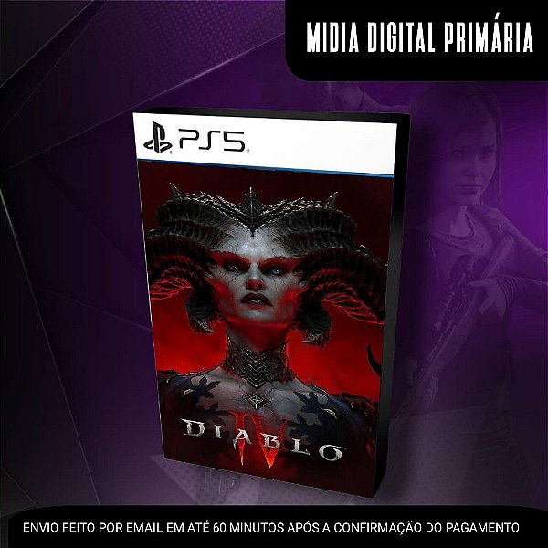 Diablo IV Ps5 Mídia Digital (Primária)