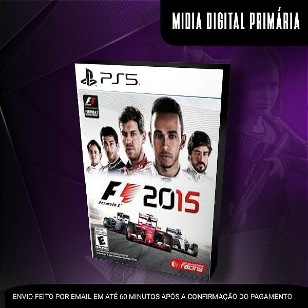 F1 2015 Ps5 Mídia Digital (Primária) (Retrocompatível)