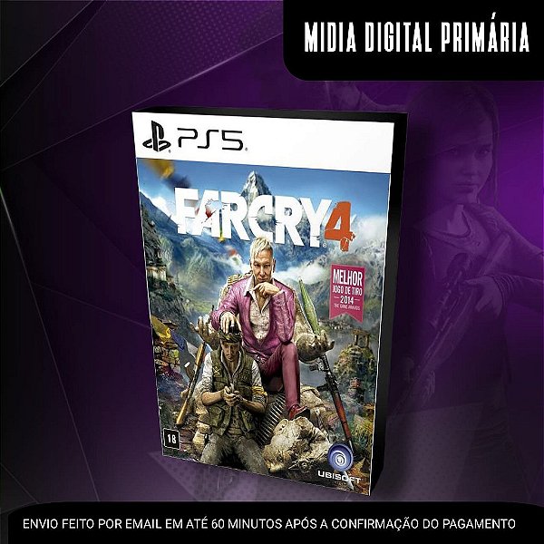 Far Cry 4 Ps5 Mídia Digital (Primária) (Retrocompatível)