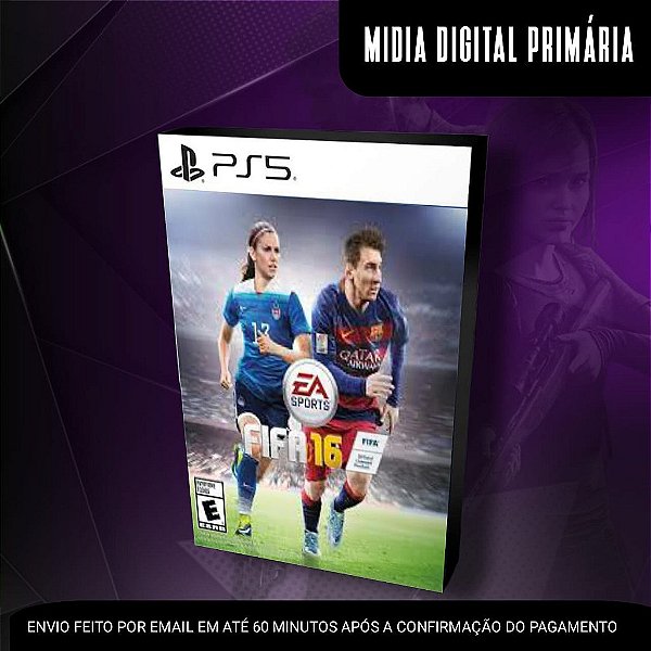 FIFA 2016 Ps5 Mídia Digital (Primária) (Retrocompatível)
