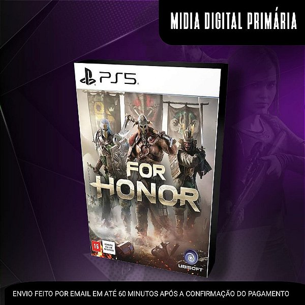 For Honor Ps5 Mídia Digital (Primária) (Retrocompatível)