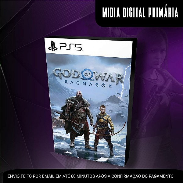 God Of War Ragnarok Ps5 Mídia Digital (Primária)