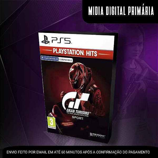 Gran Turismo Sport Ps5 Mídia Digital (Primária) (Retrocompatível)