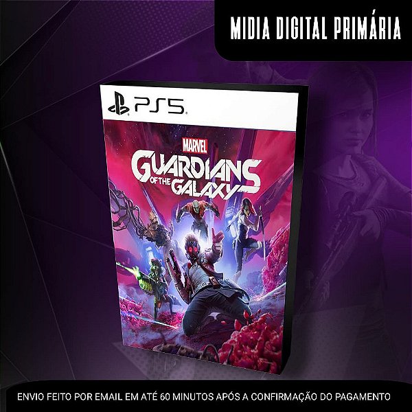 Guardiões da Galáxia Ps5 Mídia Digital (Primária) (Retrocompatível)