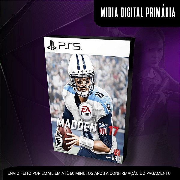 Madden NFL 17 Ps5 Mídia Digital (Primária) (Retrocompatível)