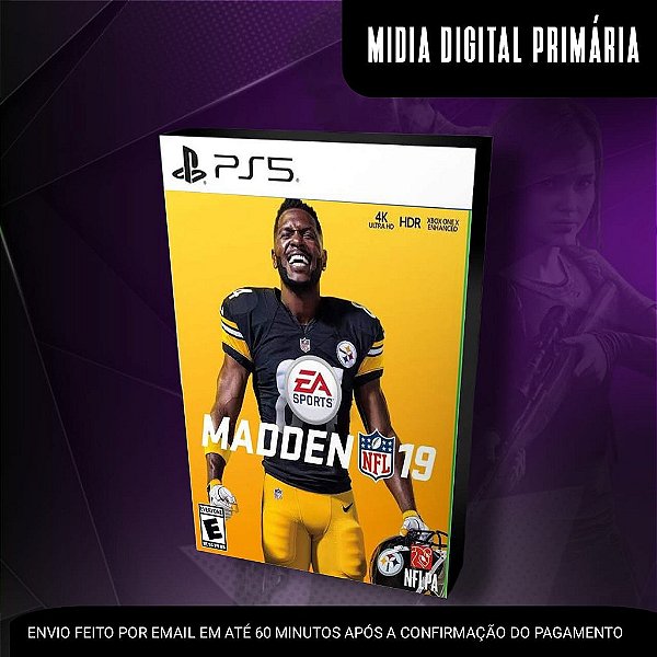 Madden NFL 19 Ps5 Mídia Digital (Primária) (Retrocompatível)