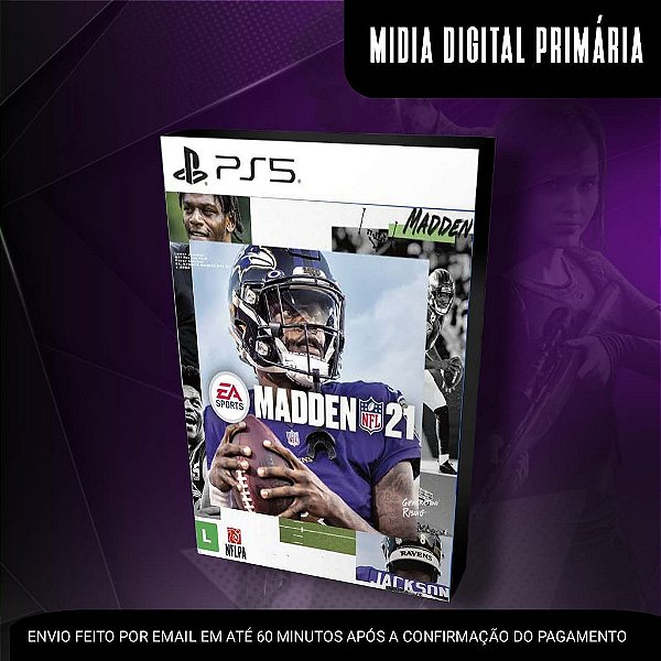 Madden NFL 21 Ps5 Mídia Digital (Primária) (Retrocompatível)