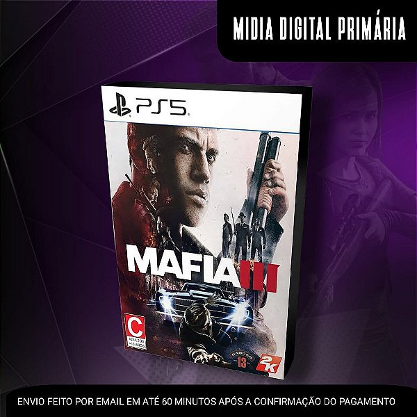Mafia 3 Ps5 Mídia Digital (Primária) (Retrocompatível)