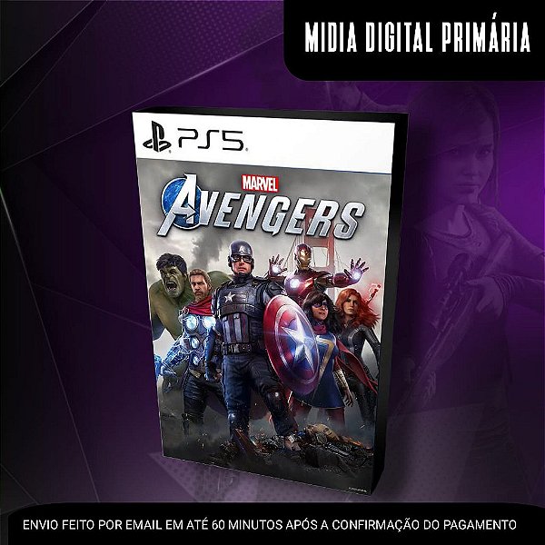 Marvel's Avengers Ps5 Mídia Digital (Primária) (Retrocompatível)
