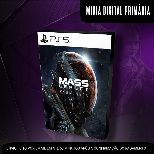Mass Effect: Andromeda Ps5 Mídia Digital (Primária) (Retrocompatível)