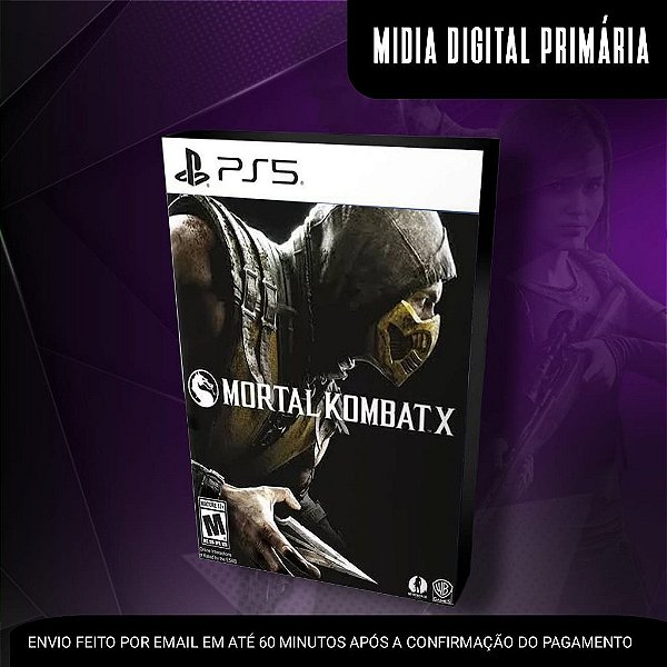 Mortal Kombat X Ps5 Mídia Digital (Primária) (Retrocompatível)