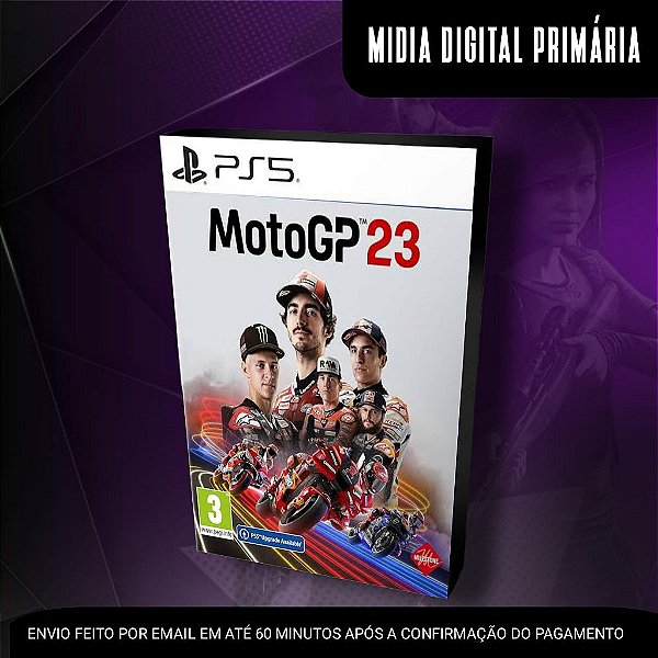 MotoGP 23 Ps5 Mídia Digital (Primária) (Retrocompatível)