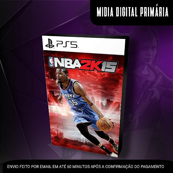 NBA 2K15 Ps5 Mídia Digital (Primária) (Retrocompatível)