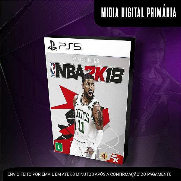 NBA 2K18 Ps5 Mídia Digital (Primária) (Retrocompatível)