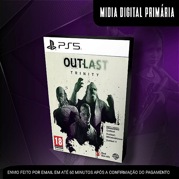 Outlast: Trinity Ps5 Mídia Digital (Primária) (Retrocompatível)
