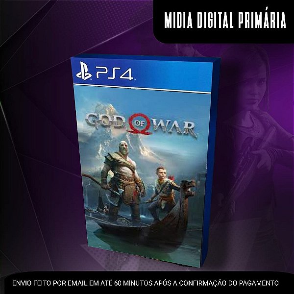 God Of War 4 Ps4 Mídia Digital (Primária)