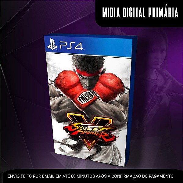 Street Fighter V Ps4 Mídia Digital (Primária)
