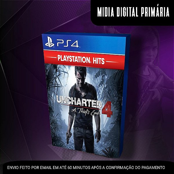 Uncharted 4: A Thief’s End Ps4 Mídia Digital (Primária)