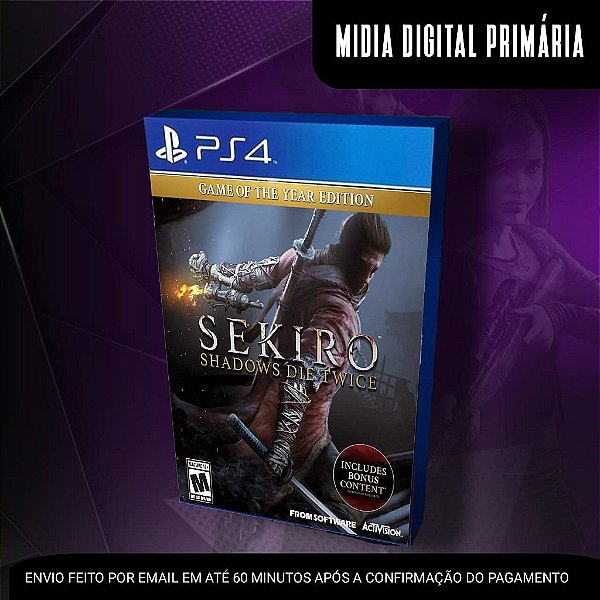 Sekiro: Shadows Die Twice - Edição G.O.T.Y Ps4 Mídia Digital (Primária)