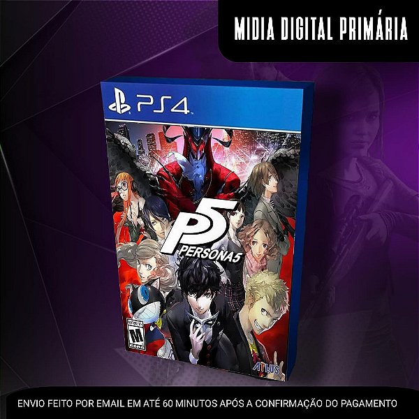Persona 5 Ps4 Mídia Digital (Primária)