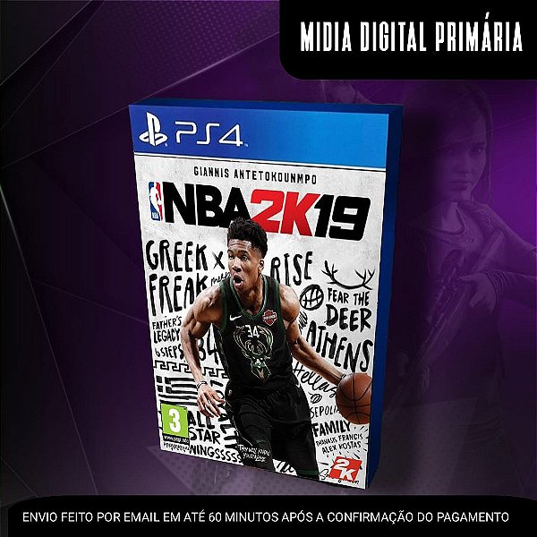 NBA 2K19 Ps4 Mídia Digital (Primária)