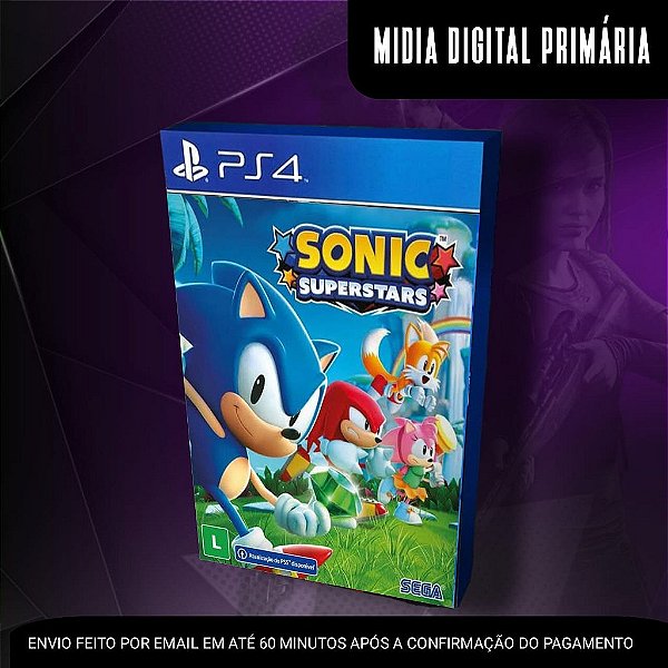 Sonic Superstars Ps4 Mídia Digital (Primária)