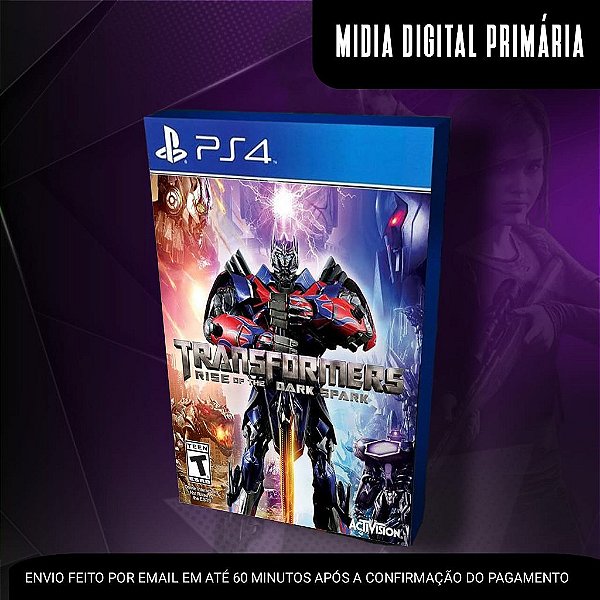 Transformers Rise Of The Dark Spark Ps4 Mídia Digital (Primária)