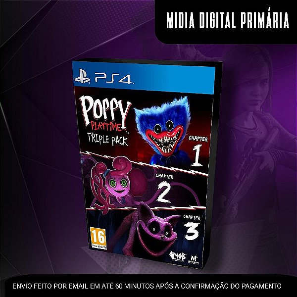 Poppy Playtime 1 + 2 + 3 Ps4 Mídia Digital (Primária)