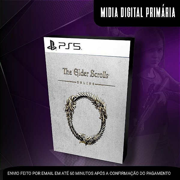 The Elder Scrolls Online Ps5 Mídia Digital (Primária) (Retrocompatível)
