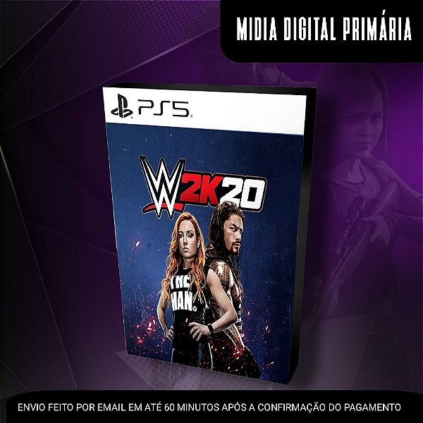 WWE 2K20 Ps5 Mídia Digital (Primária) (Retrocompatível)