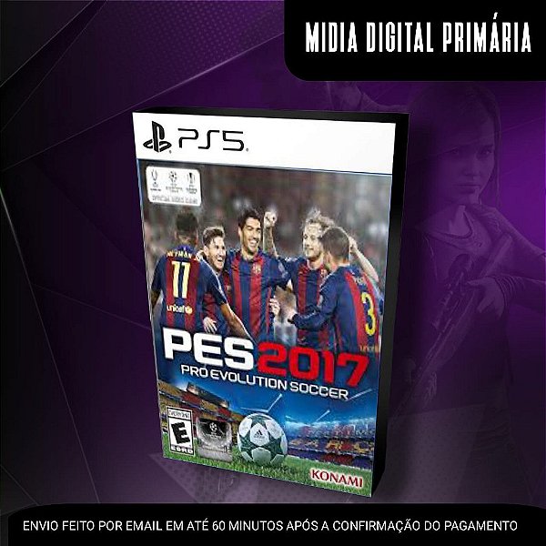 PES 2017 Ps5 Mídia Digital (Primária) (Retrocompatível)
