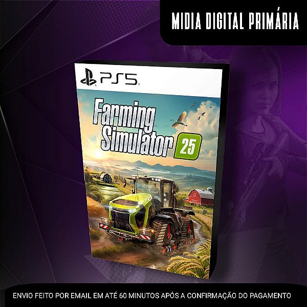 Farming Simulator 25 Ps5 Mídia Digital (Primária)