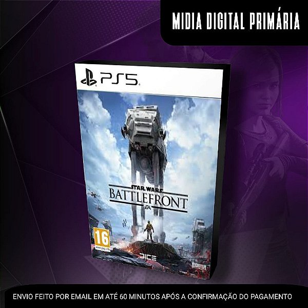 Star Wars Battlefront Ps5 Mídia Digital (Primária) (Retrocompatível)