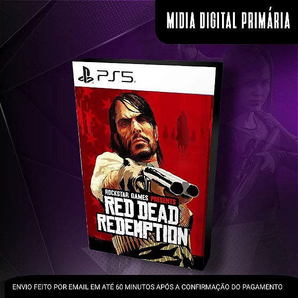Red Dead Redemption Ps5 Mídia Digital (Primária) (Retrocompatível)