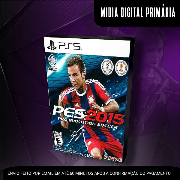 PES 2015 Ps5 Mídia Digital (Primária) (Retrocompatível)