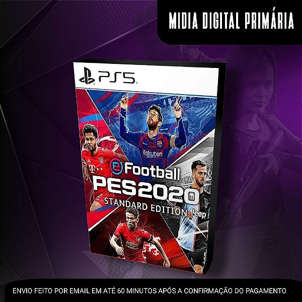 PES 2020 Ps5 Mídia Digital (Primária) (Retrocompatível)